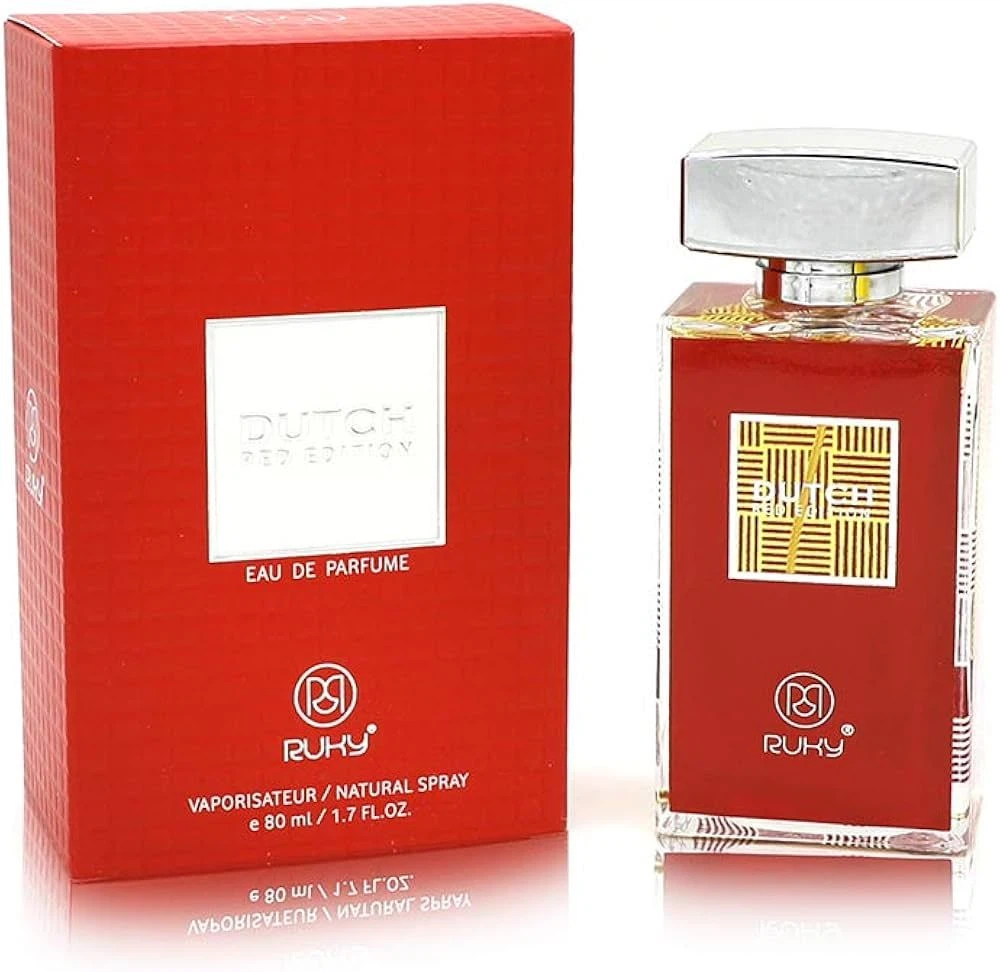Ruky Dutch Red manufacturer bottle.