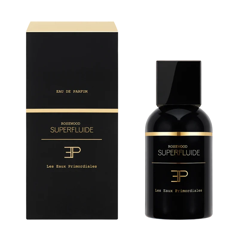 Les Eaux Primordiales SUPERFLUIDE Rosewood manufacturer bottle.