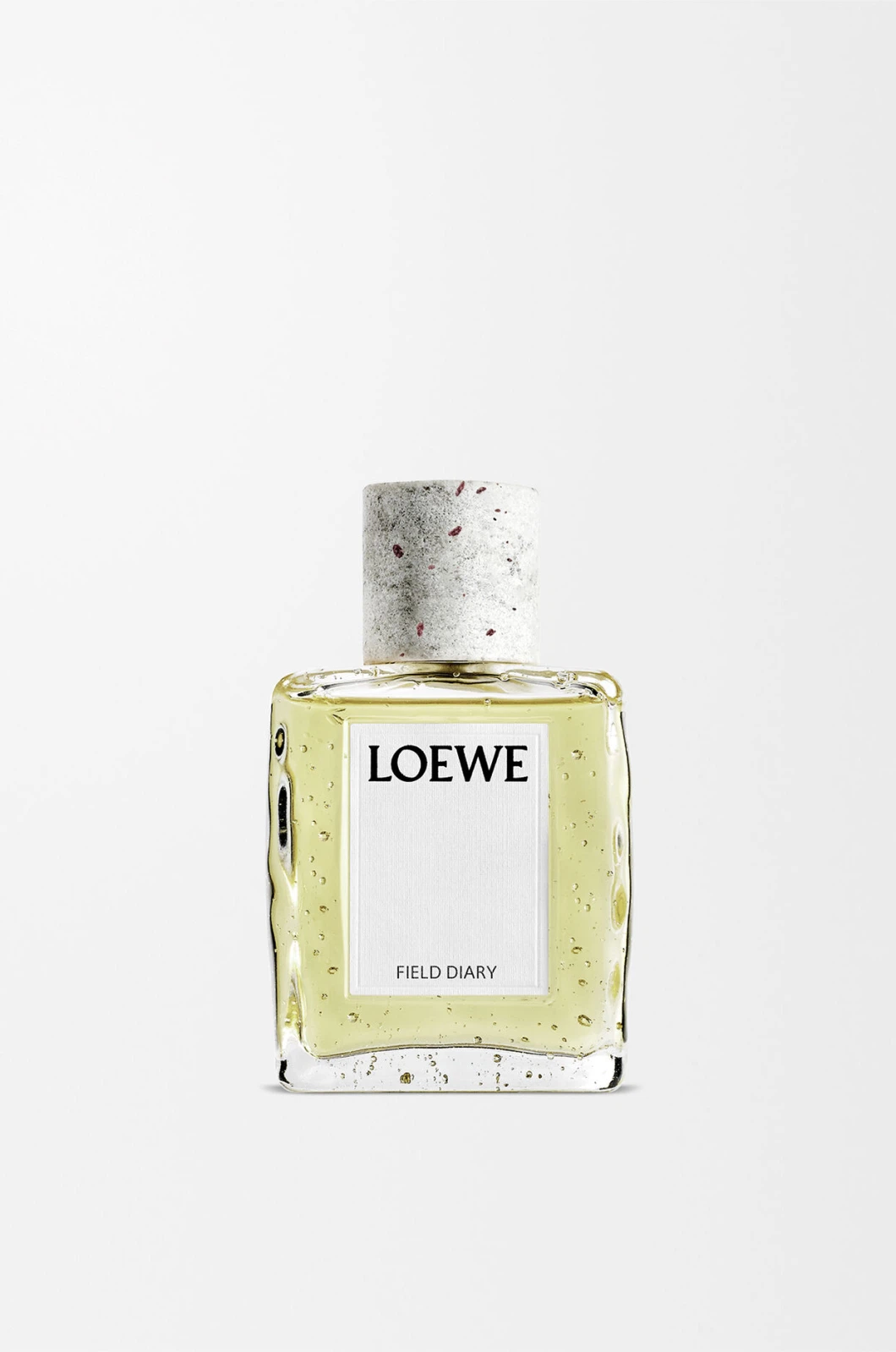 Loewe Field Diary manufacturer bottle.
