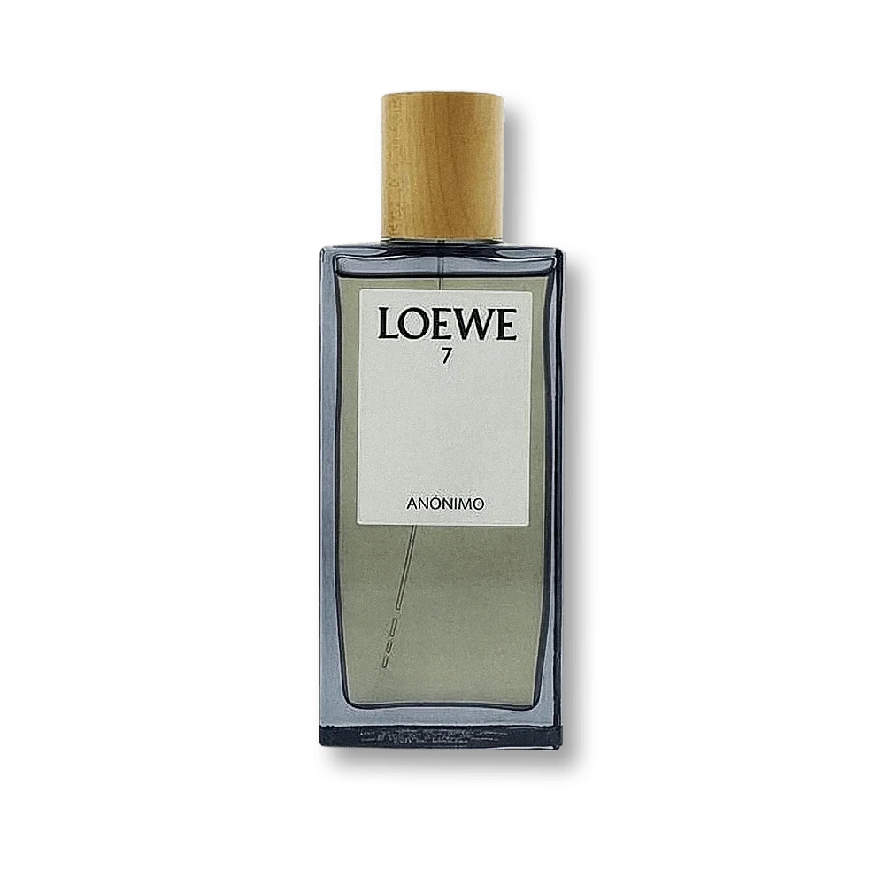 Loewe 7 Anonimo manufacturer bottle.