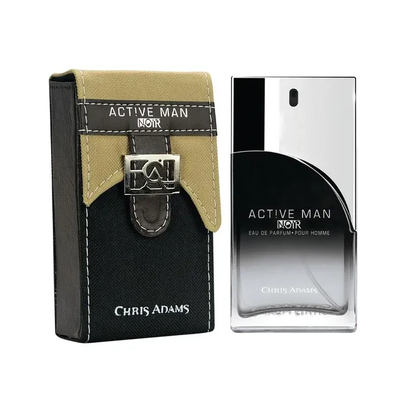 Chris Adams Active Noir manufacturer bottle.