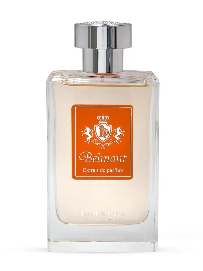 Iris De Perla Belmont manufacturer bottle.