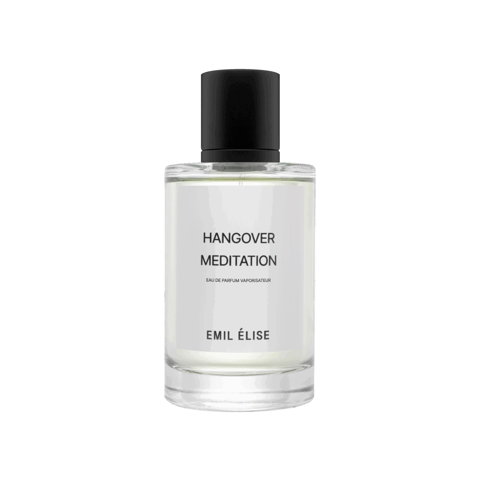 Emil Elise Hangover Meditation manufacturer bottle.