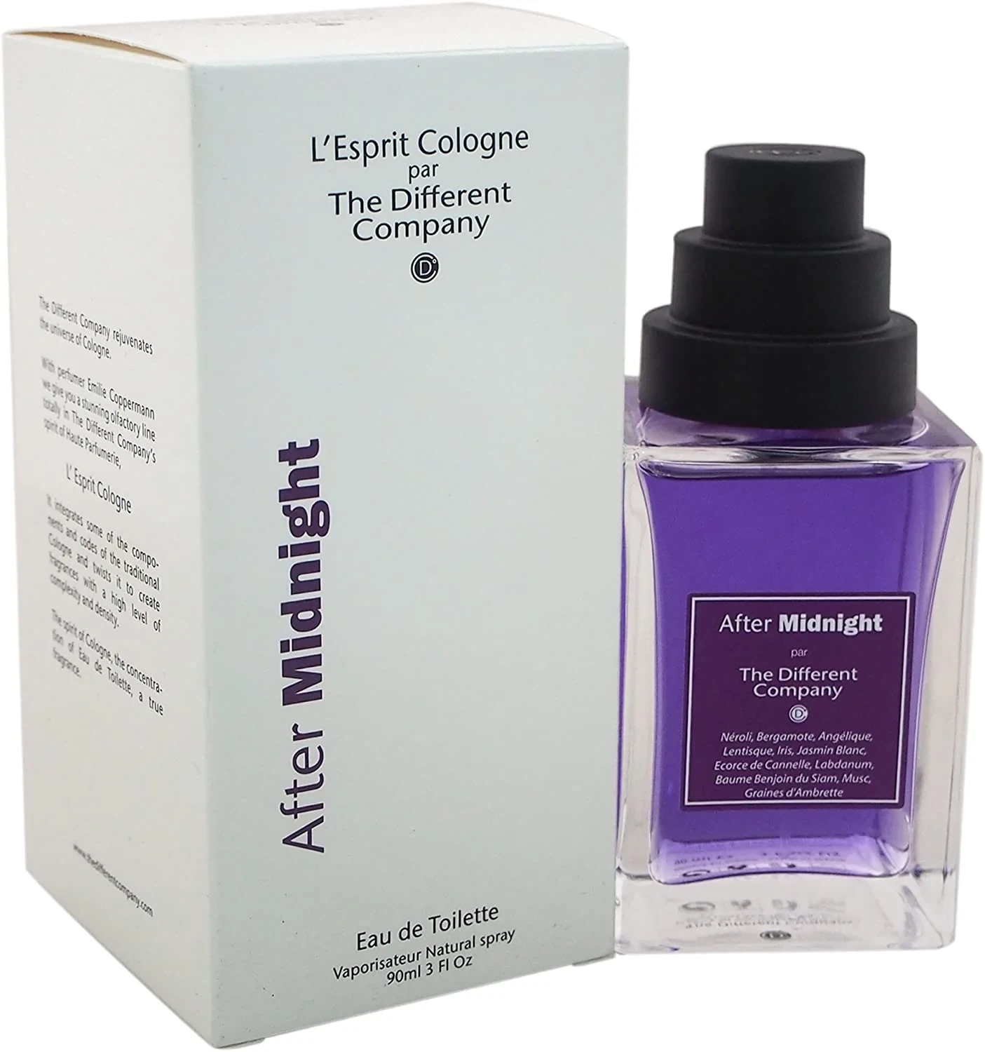 The Different Company After Midnight manufacturer bottle.