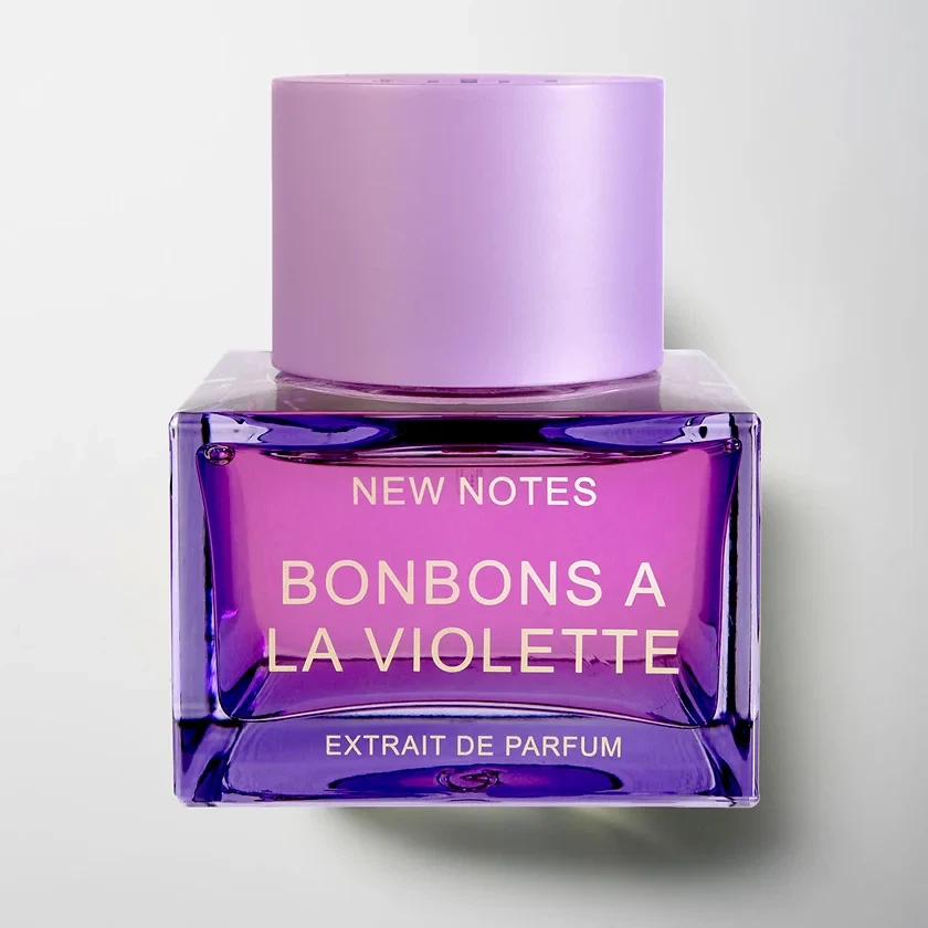 New Notes Bonbons A La Violette manufacturer bottle.
