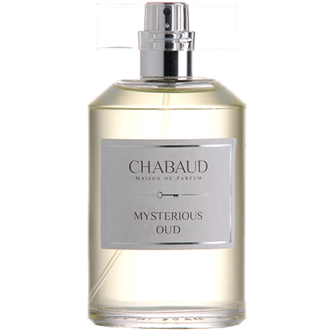 Chaubad Mysterious Oud manufacturer bottle.