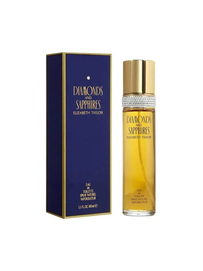 Elizabeth Taylor Diamonds and Sapphires manufacturer bottle.