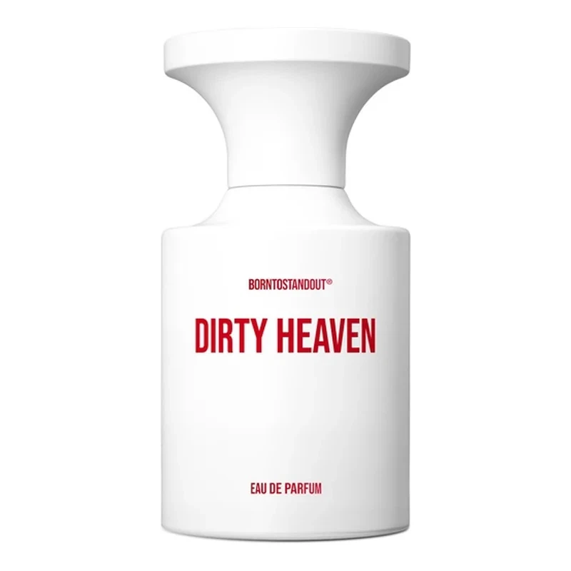 Borntostandout Dirty Heaven manufacturer bottle.