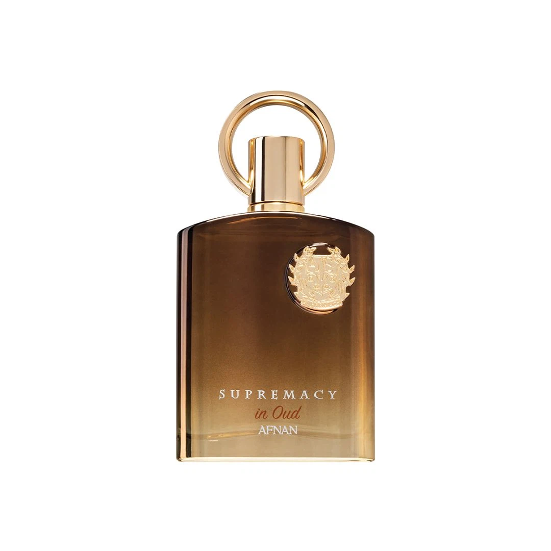 Afnan Supremacy In Oud manufacturer bottle.