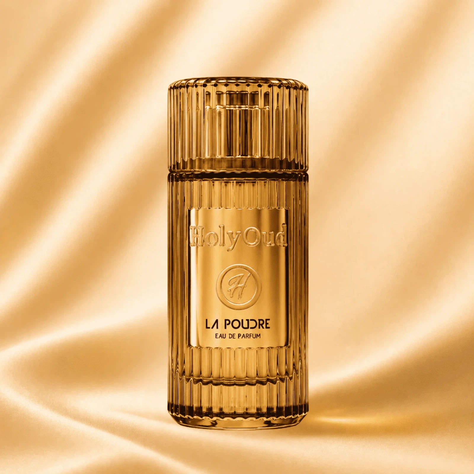 Holy Oud La Poudre manufacturer bottle.