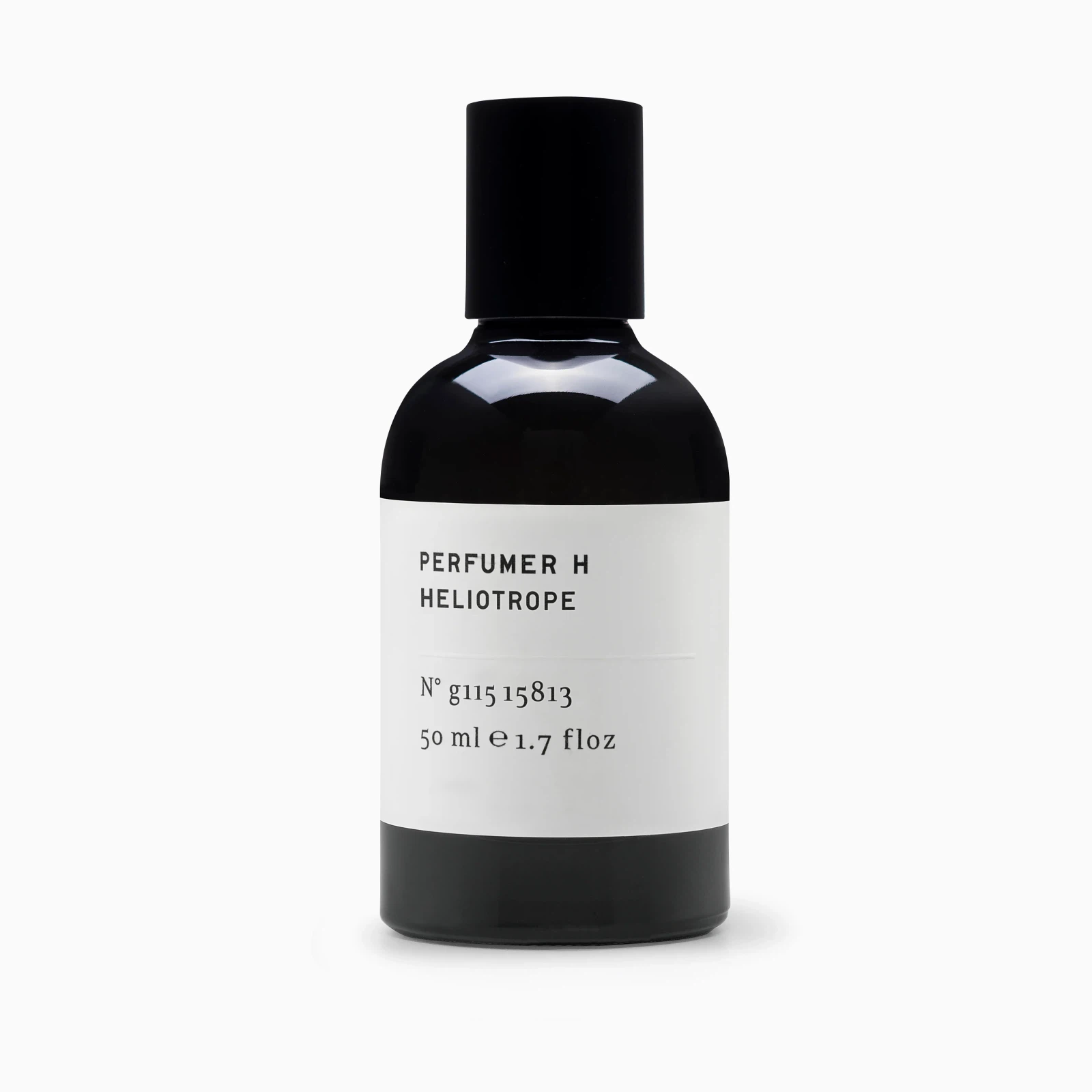 Perfumer H Heliotrope manufacturer bottle.