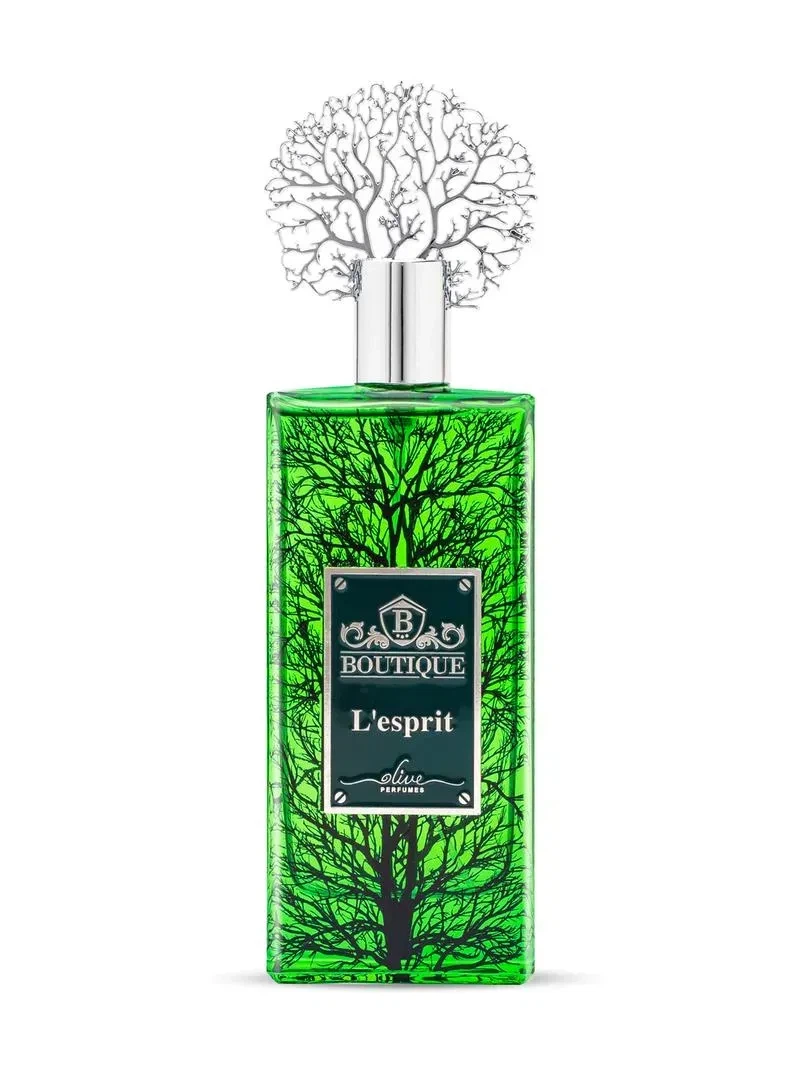 Olive Perfumes Boutique L'esprit manufacturer bottle.