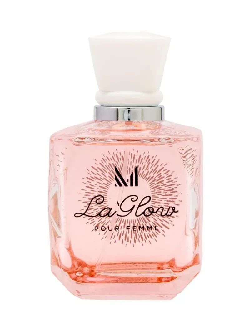 Mark Alfred La Glow manufacturer bottle.