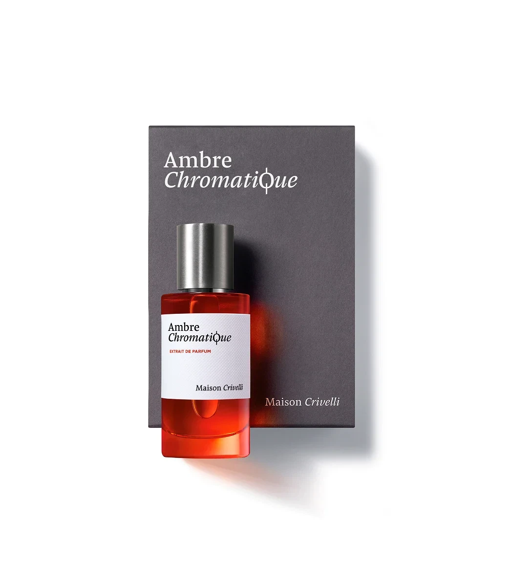 Maison Crivelli Ambre Chromatique manufacturer bottle.