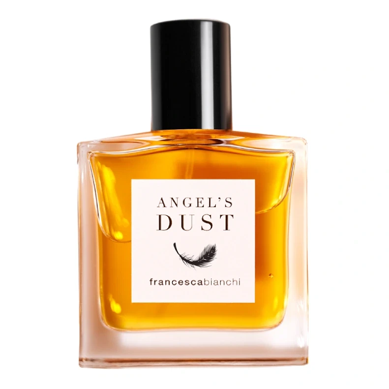 Francesca Bianchi Angel’s Dust manufacturer bottle.