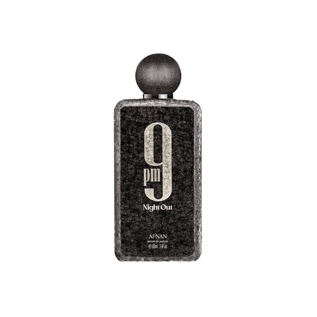 Afnan 9 PM Night Out manufacturer bottle.