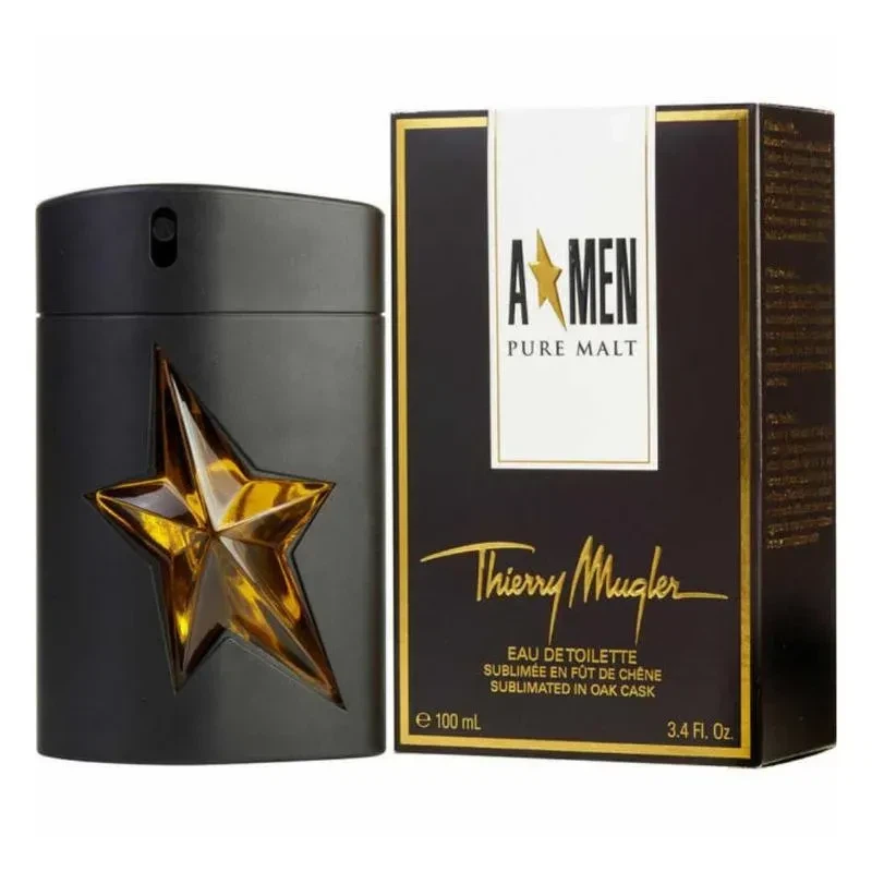 Mugler A*Men Pure Malt manufacturer bottle.