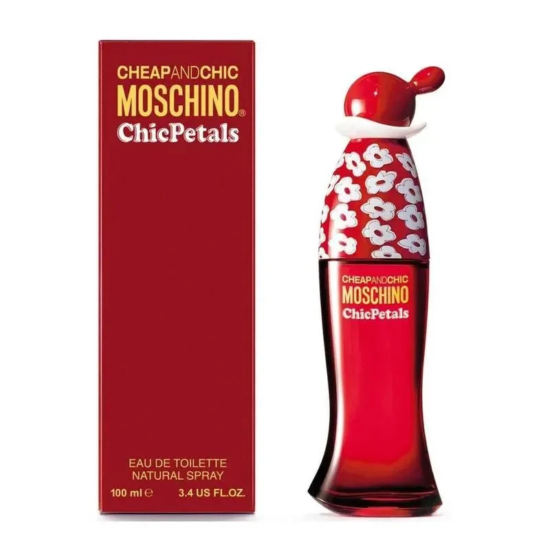 Moschino Chic Petals manufacturer bottle.