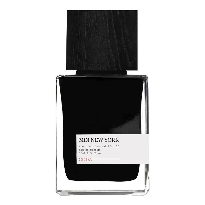 MiN New York Coda manufacturer bottle.