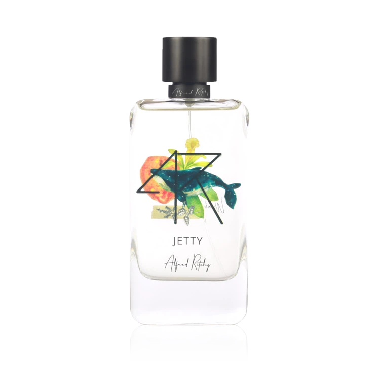 Alfred Ritchy Jetty manufacturer bottle.