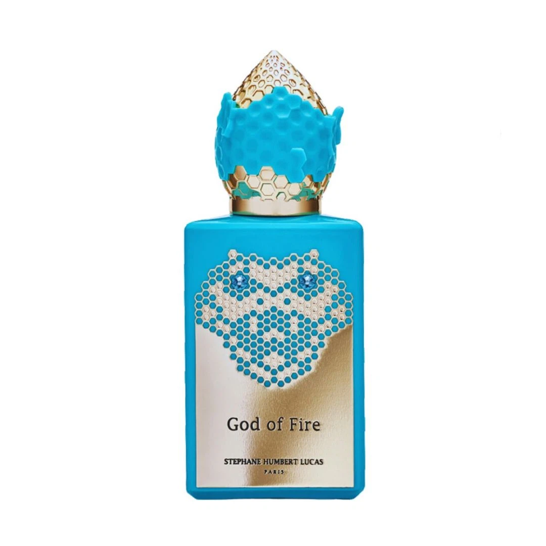 Stephane Humbert Lucas 777 God of Fire manufacturer bottle.