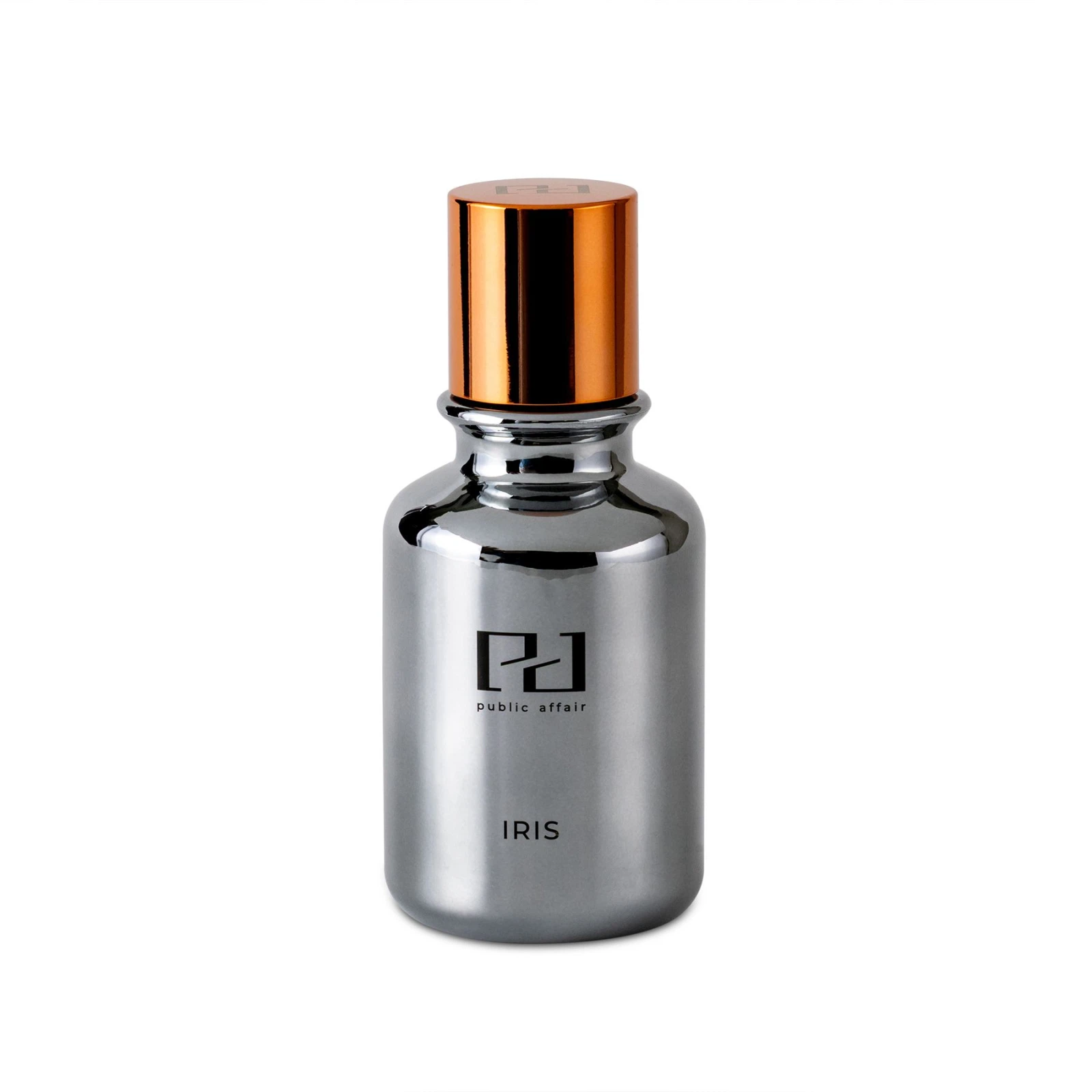 Public Affair Iris manufacturer bottle.