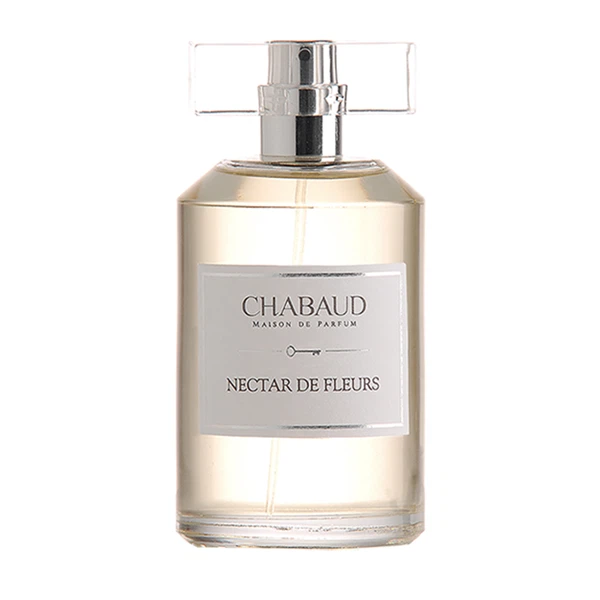 Chaubad Nectar de Fleurs manufacturer bottle.