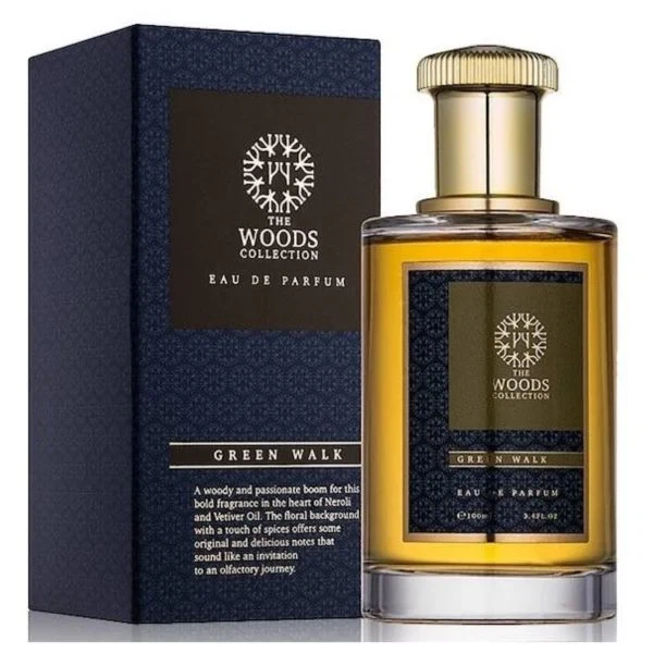 The Woods Collection Green Walk manufacturer bottle.