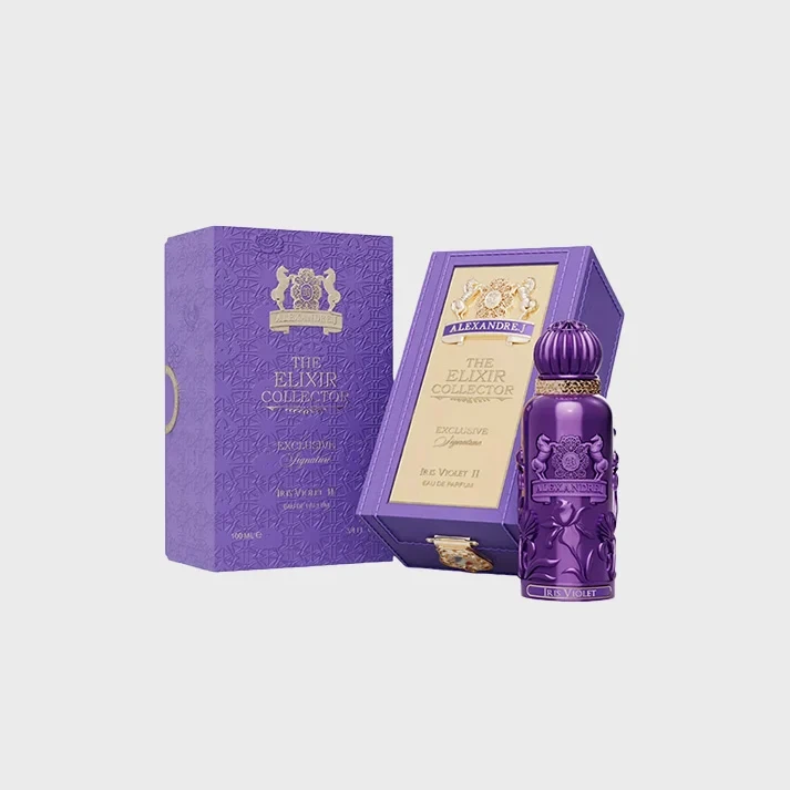 Alexandre J Iris Violet II Signature manufacturer bottle.