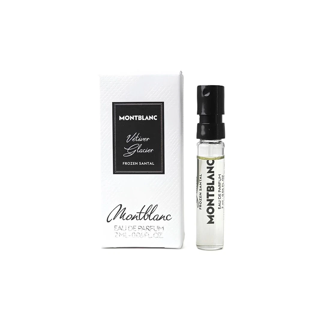 Montblanc Collection Vetiver Glacier manufacturer bottle.