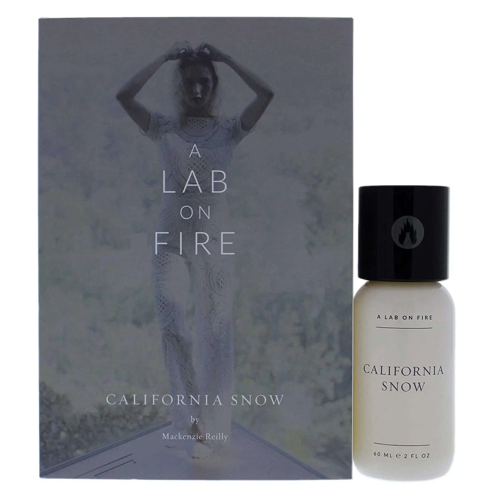 A Lab On Fire California Snow manufacturer bottle.