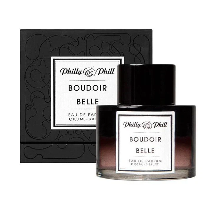 Philly & Phill Boudoir Belle manufacturer bottle.