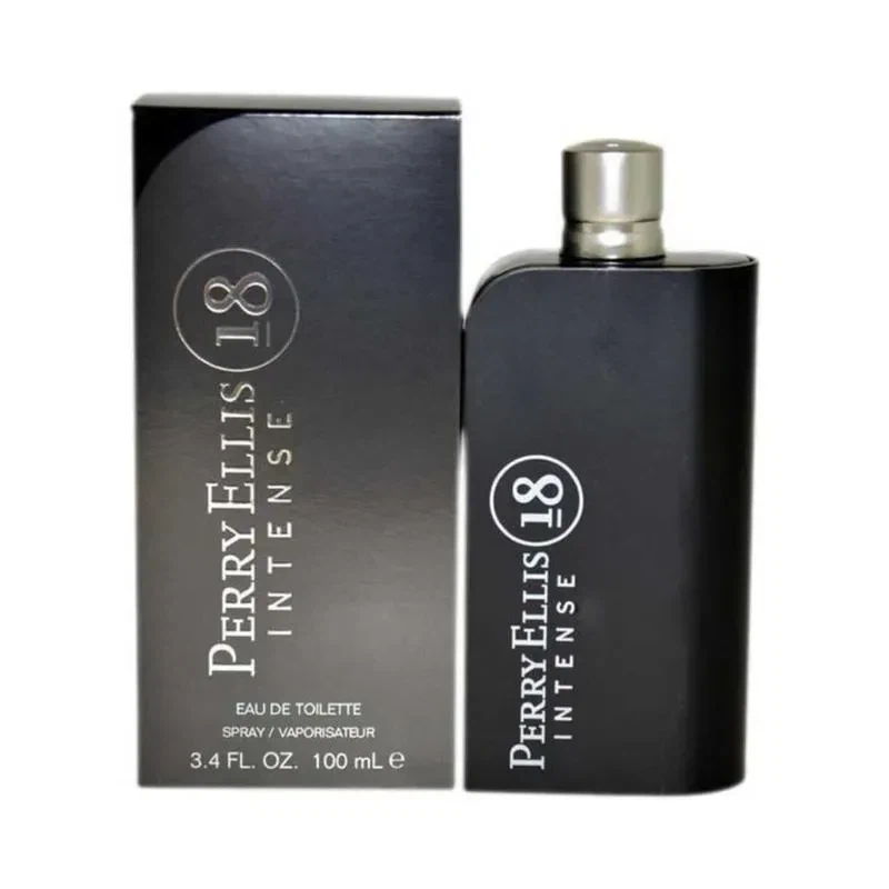 Perry Ellis 18 Intense manufacturer bottle.