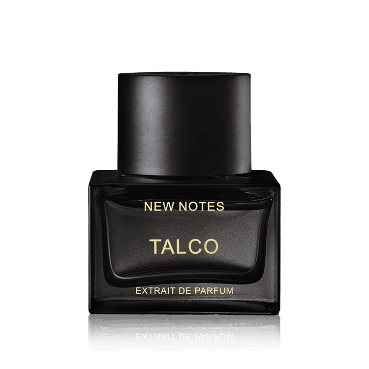 New Notes Talco manufacturer bottle.