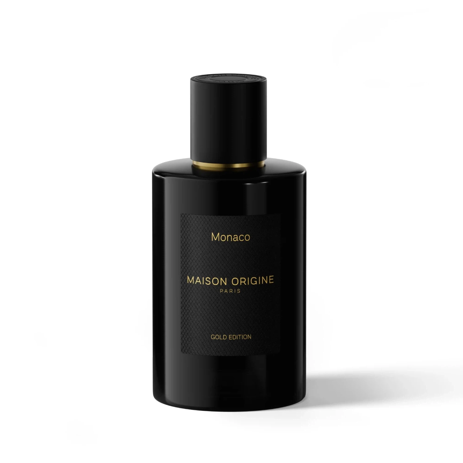 Maison Origine Monaco Gold Edition manufacturer bottle.