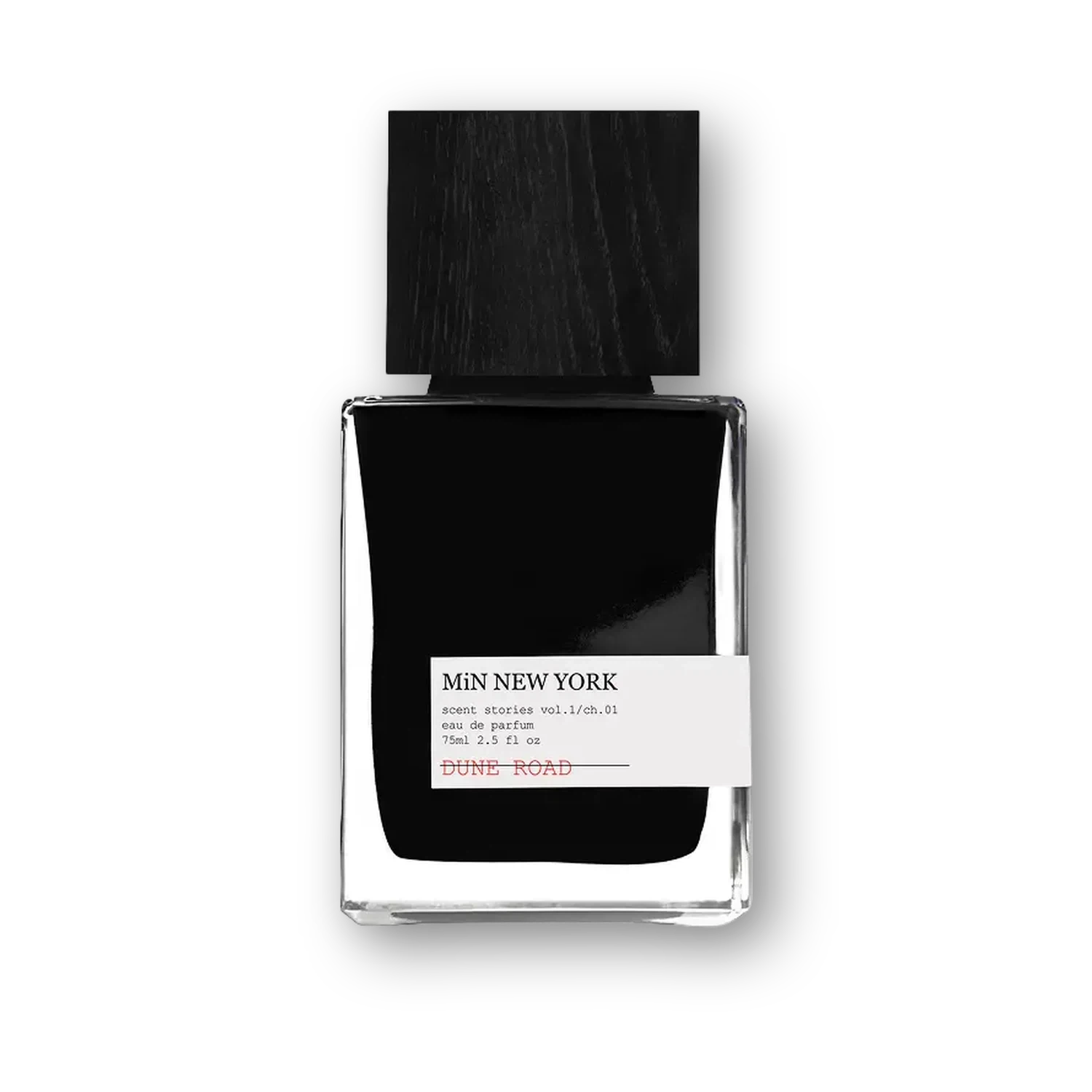 MiN New York Dune Road manufacturer bottle.