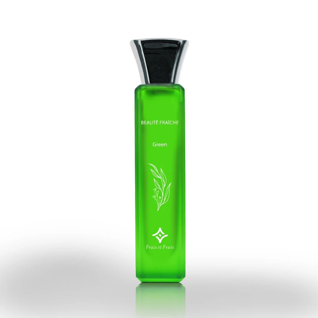 Frais Et Frais Beaute Fraiche Green manufacturer bottle.