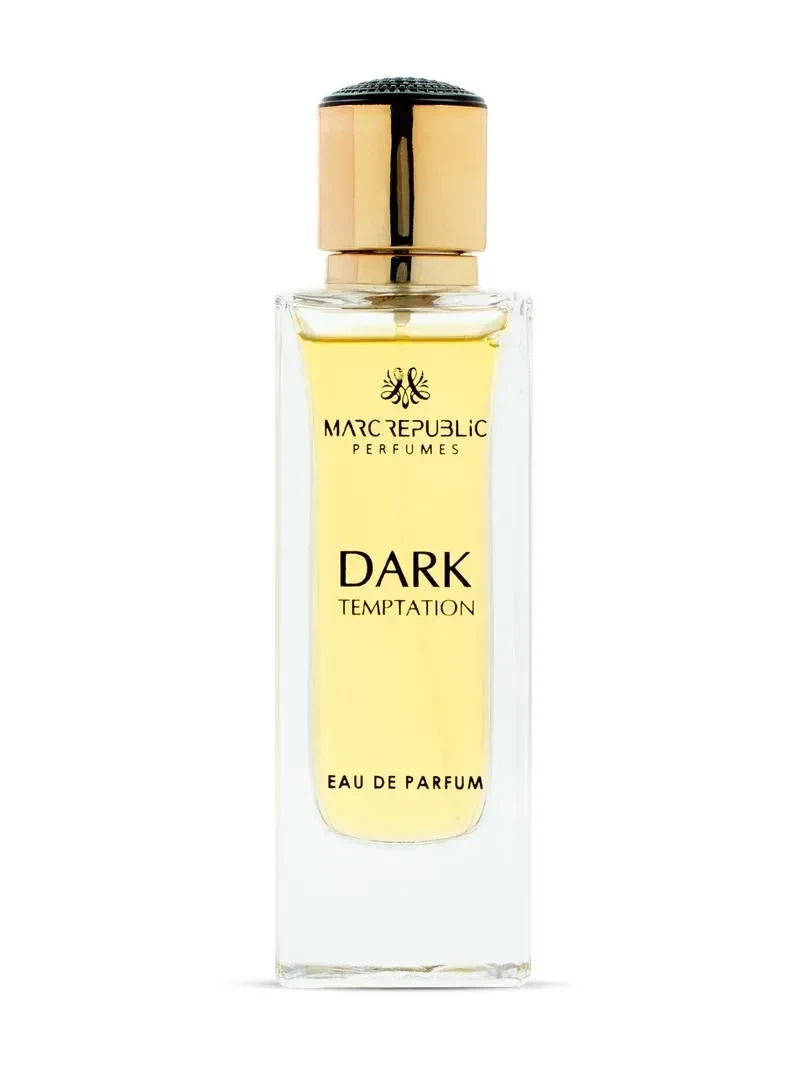 Marc Republic Dark Temptation manufacturer bottle.