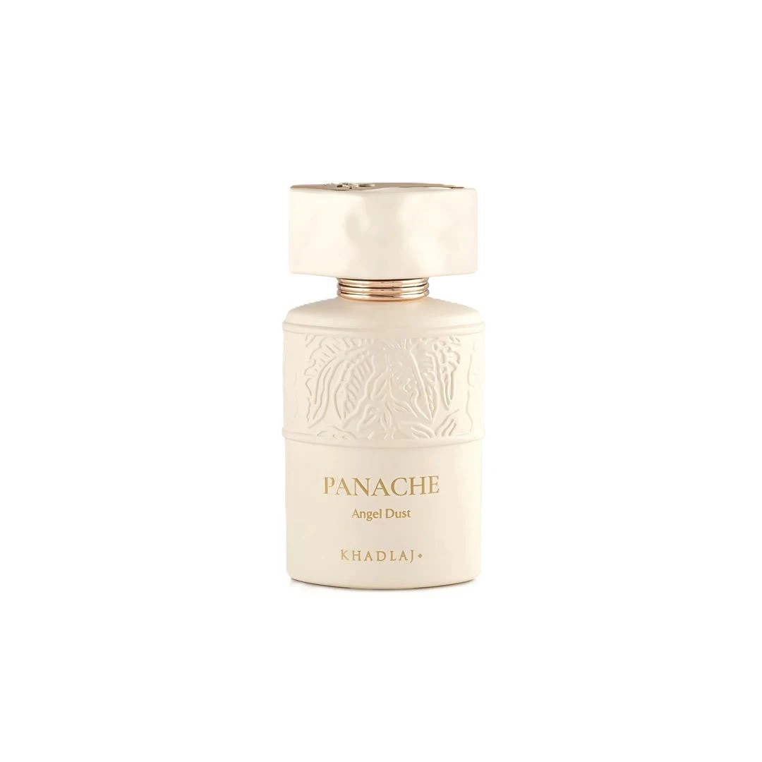 Khadlaj Panache Angel Dust manufacturer bottle.