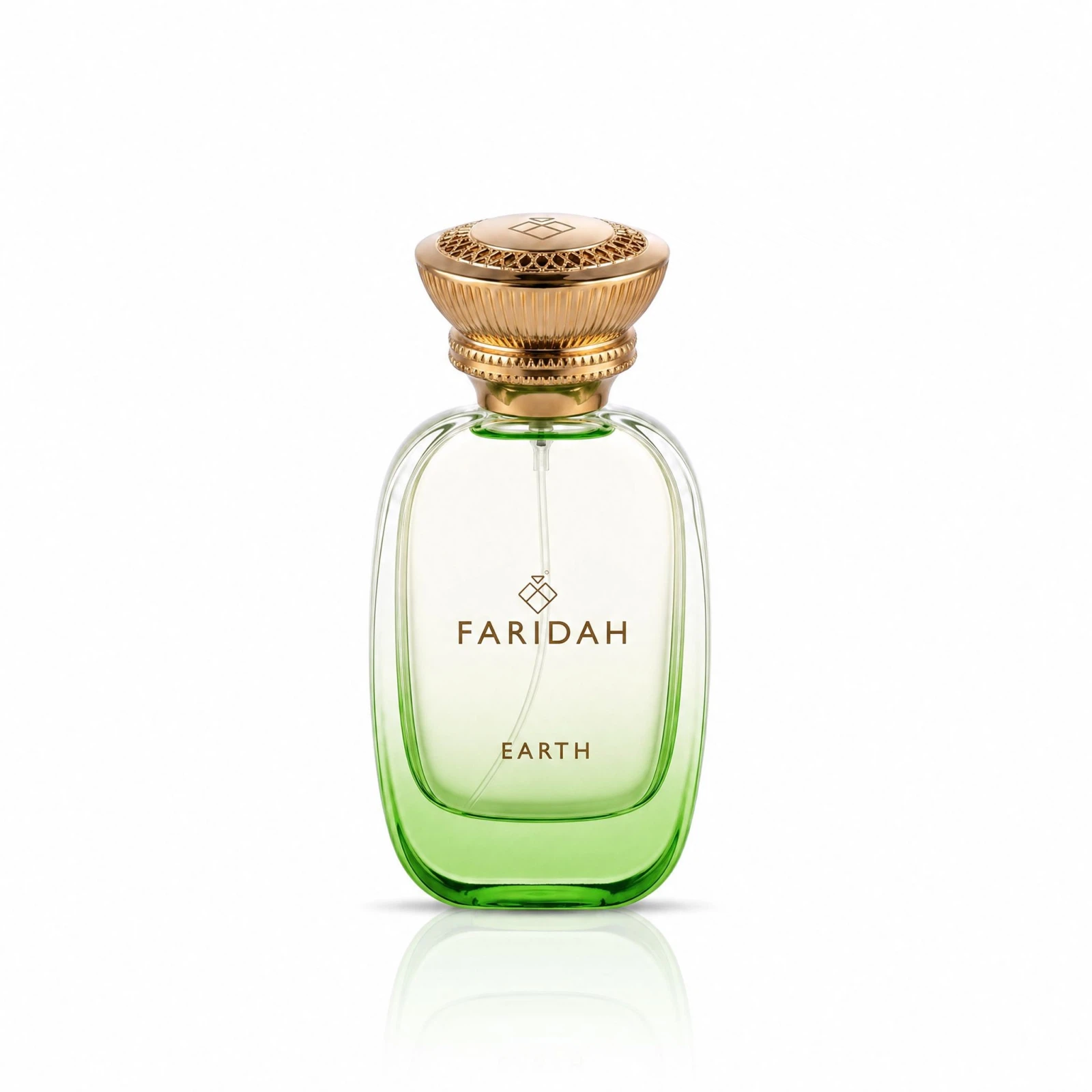 Faridah Elements Earth manufacturer bottle.