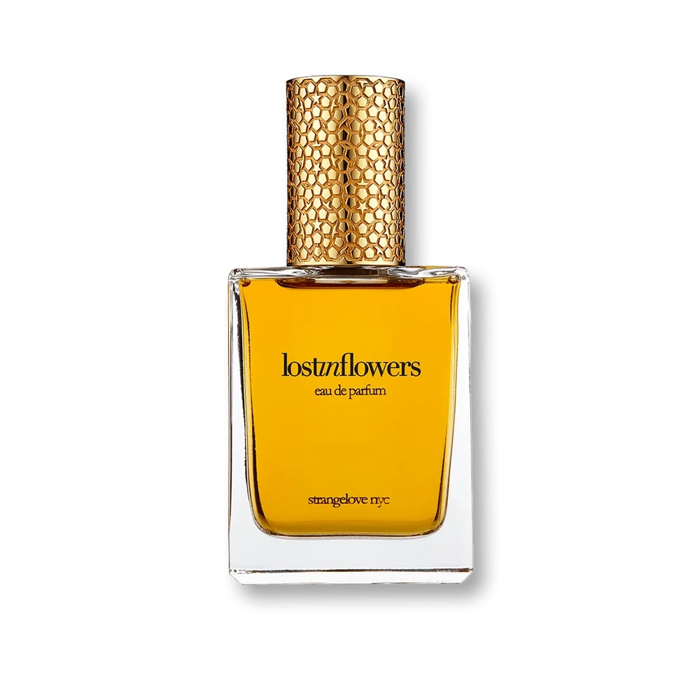 Strangelove NYC Lost In Flowers manufacturer bottle.