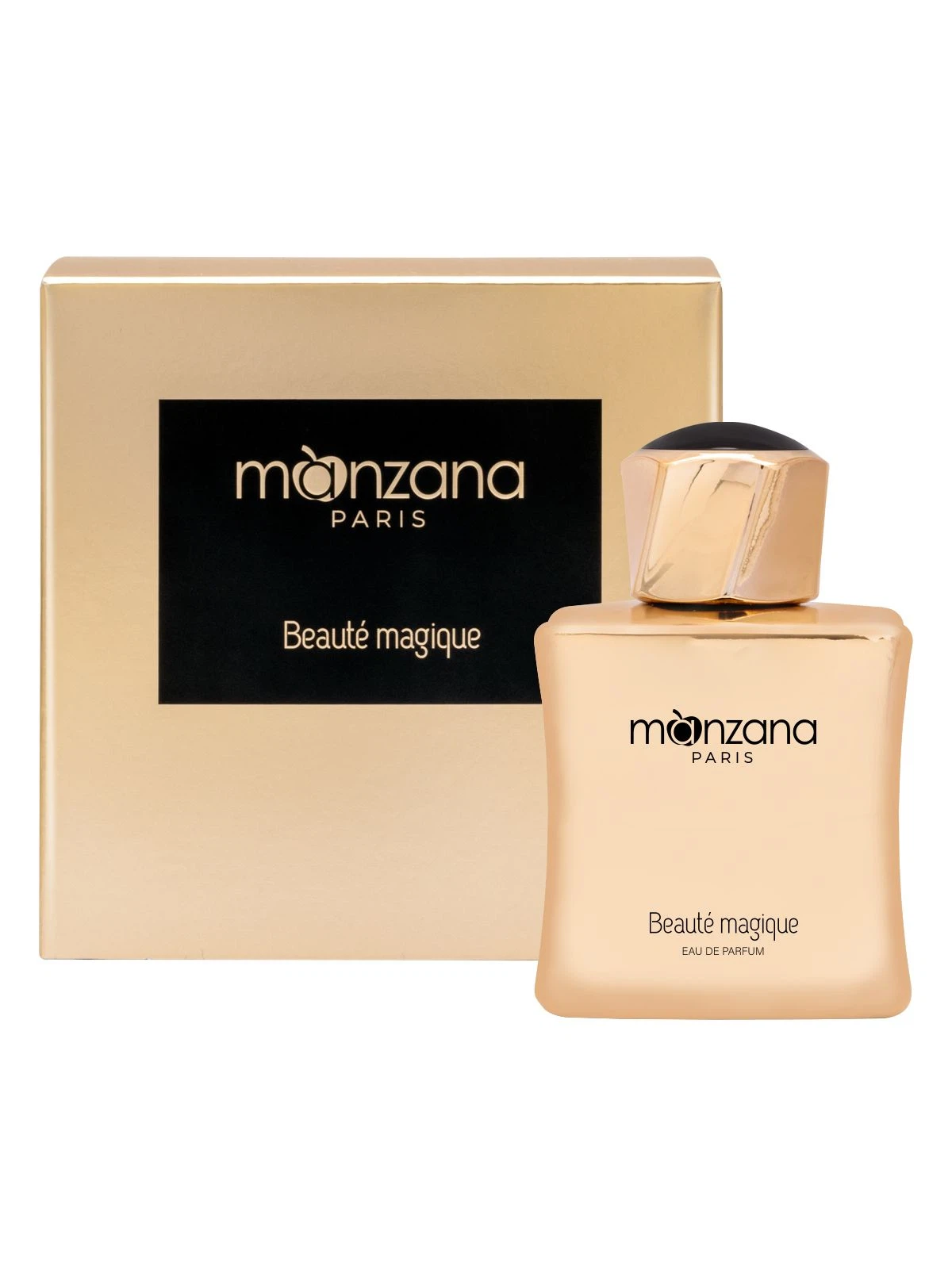 Manzana Beaute Magique manufacturer bottle.