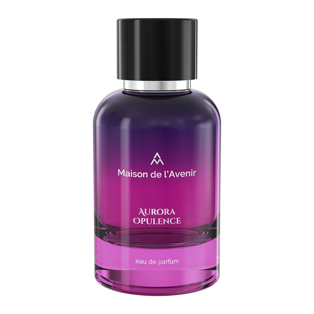 Maison de l'Avenir Aurora Opulence manufacturer bottle.