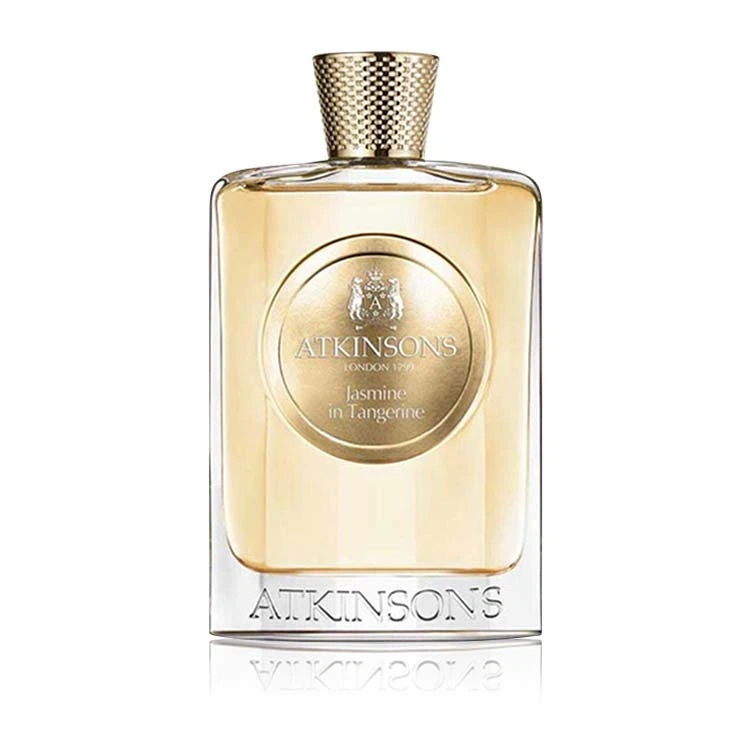 Atkinsons Jasmine in Tangerine manufacturer bottle.