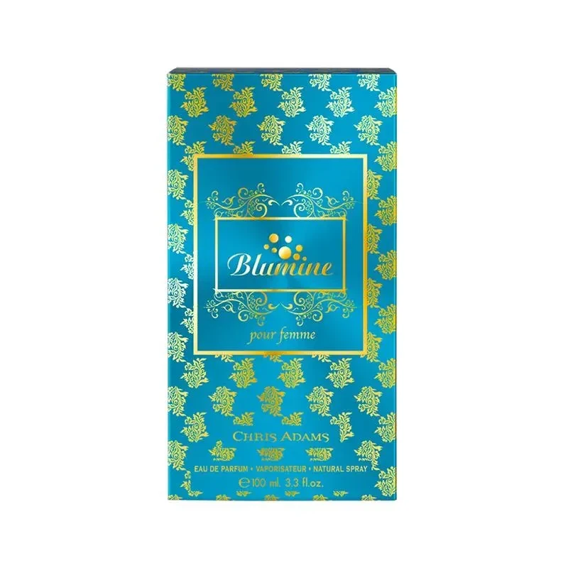 Chris Adams Blumine manufacturer bottle.