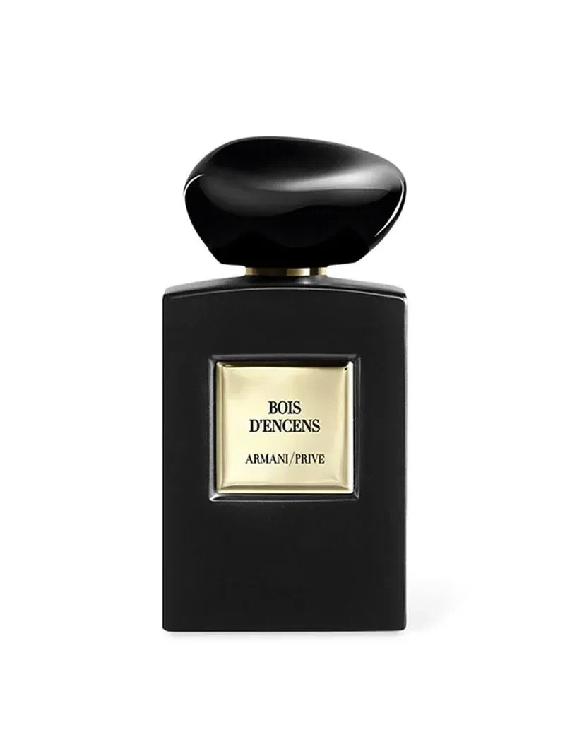 Armani Prive Bois Dencens manufacturer bottle.