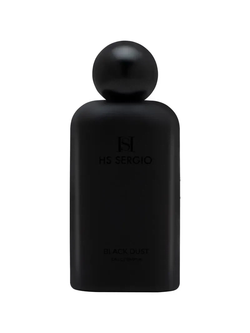 Hs Sergio Black Dust manufacturer bottle.