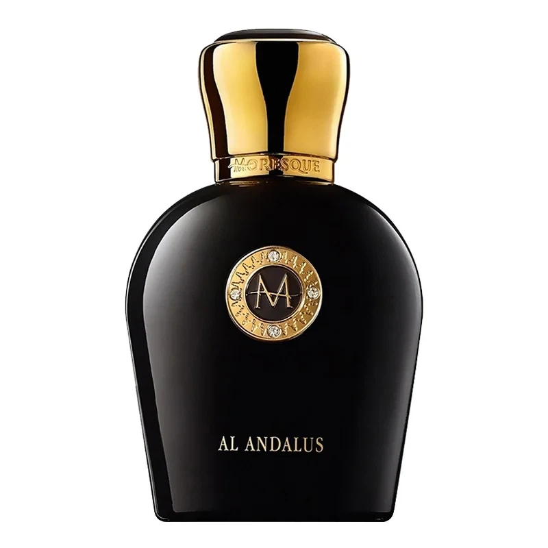 Moresque Al Andalus manufacturer bottle.