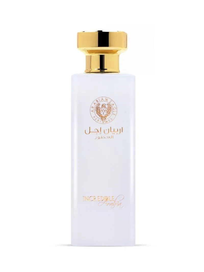 Arabian Eagle Incredible Arabia manufacturer bottle.