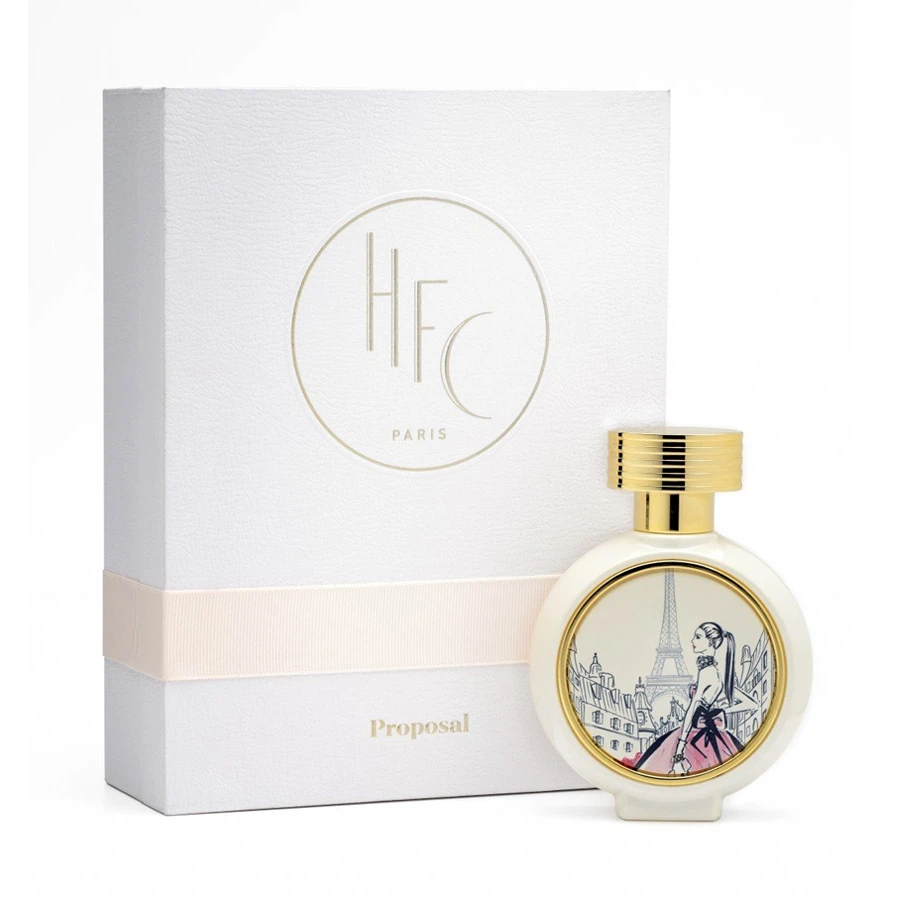 Haute Fragrance Company Proposal manufacturer bottle.